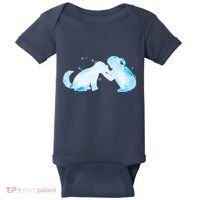Best Friends Child With Dog Baby Bodysuit thumb 0