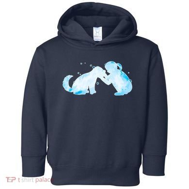 Best Friends Child With Dog Toddler Hoodie