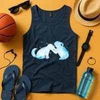 Best Friends Child With Dog Tank Top thumb 4