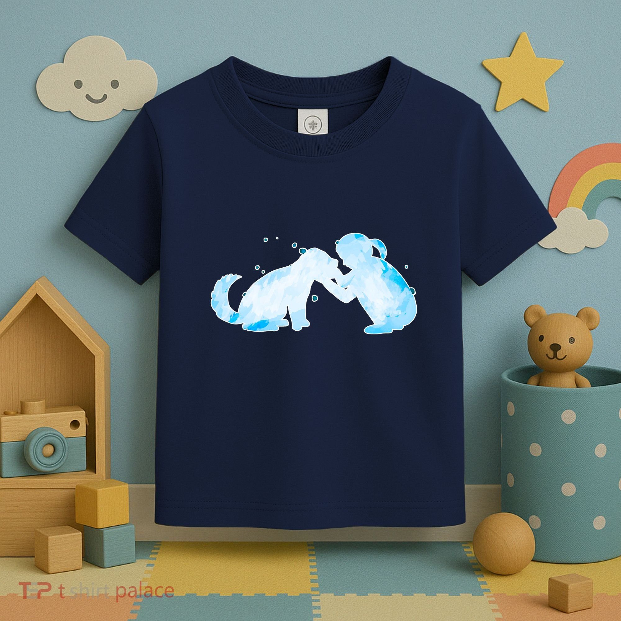 Best Friends Child With Dog Toddler T-Shirt