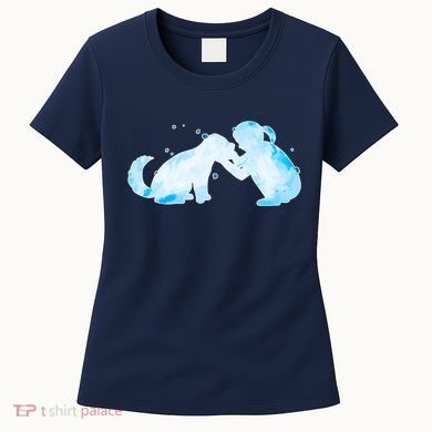 Best Friends Child With Dog Women's T-Shirt