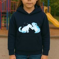 Best Friends Child With Dog Kids Hoodie thumb 3
