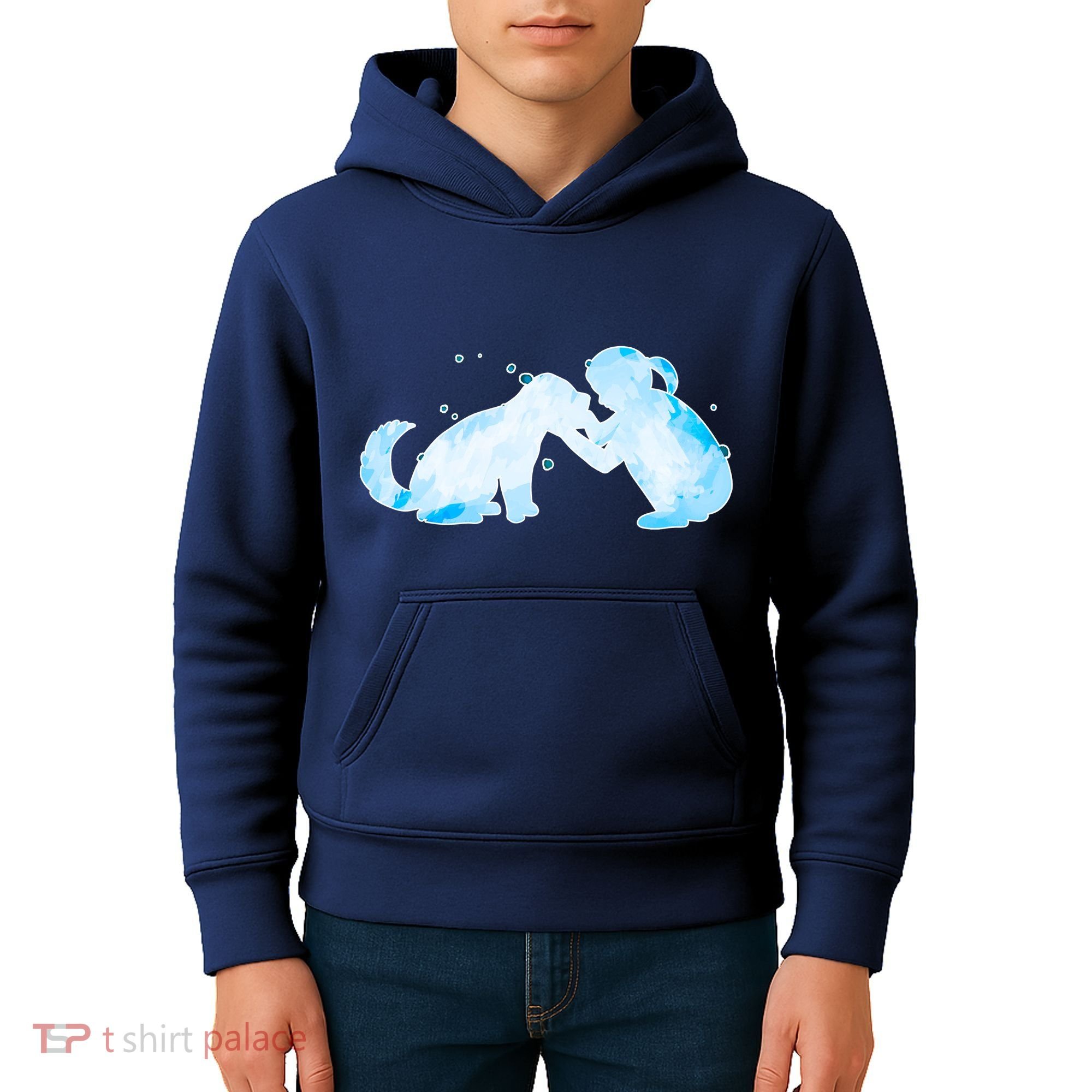 Best Friends Child With Dog Kids Hoodie