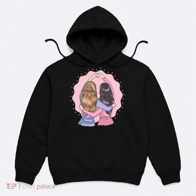 Best Friends Heart Hoodie