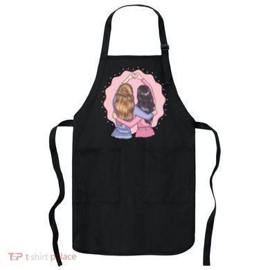 Best Friends Heart Apron