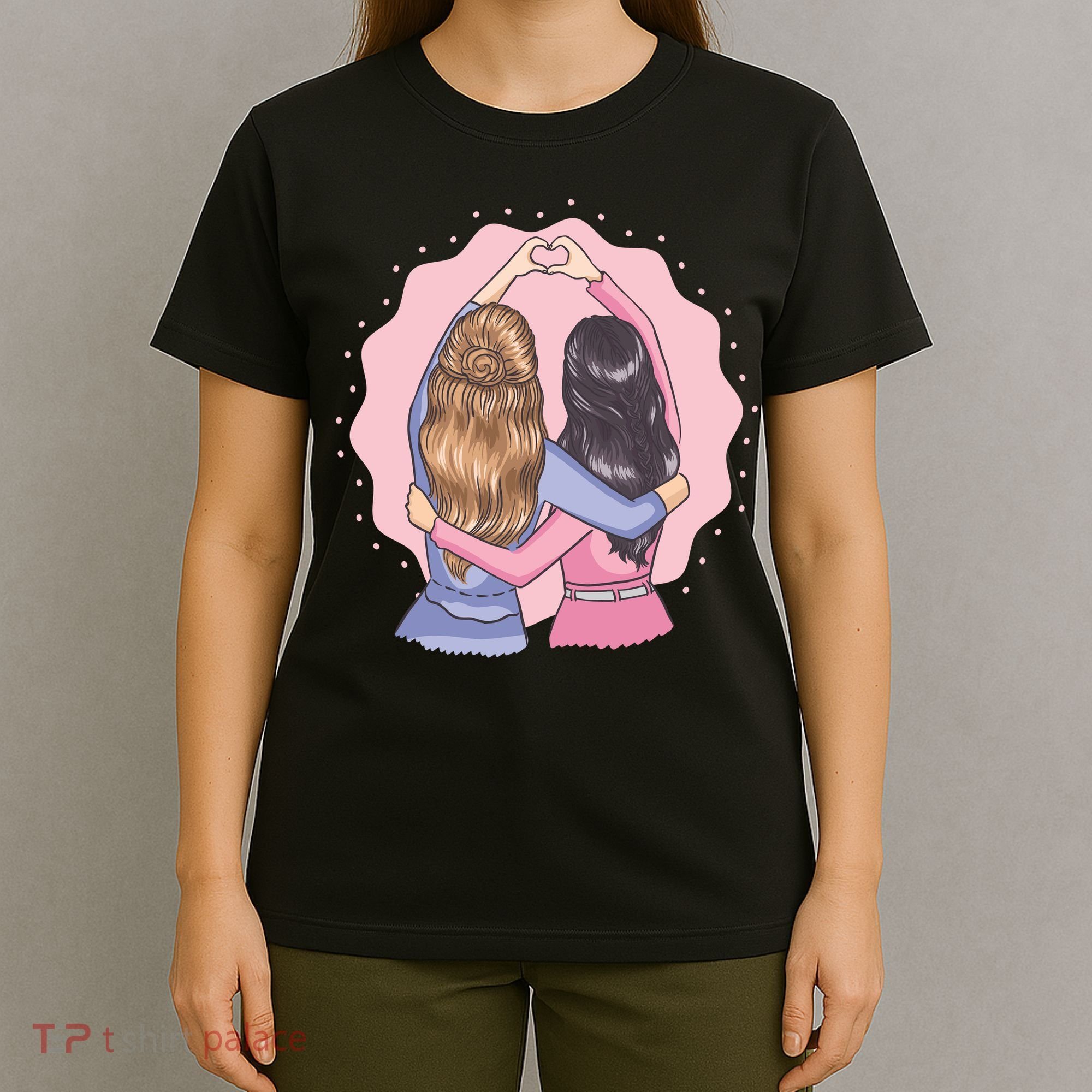 Best Friends Heart T-Shirt