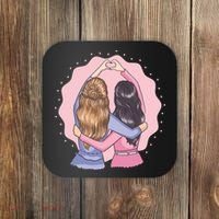 Best Friends Heart Coaster thumb 0
