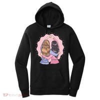 Best Friends Heart Women's Hoodie thumb 0