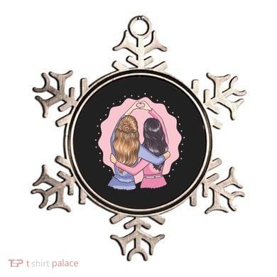 Best Friends Heart Ornament