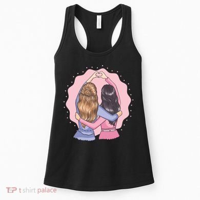 Best Friends Heart Women's Tank Top