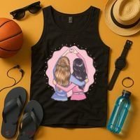 Best Friends Heart Tank Top thumb 4