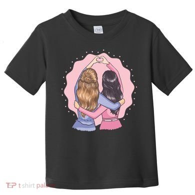 Best Friends Heart Toddler T-Shirt