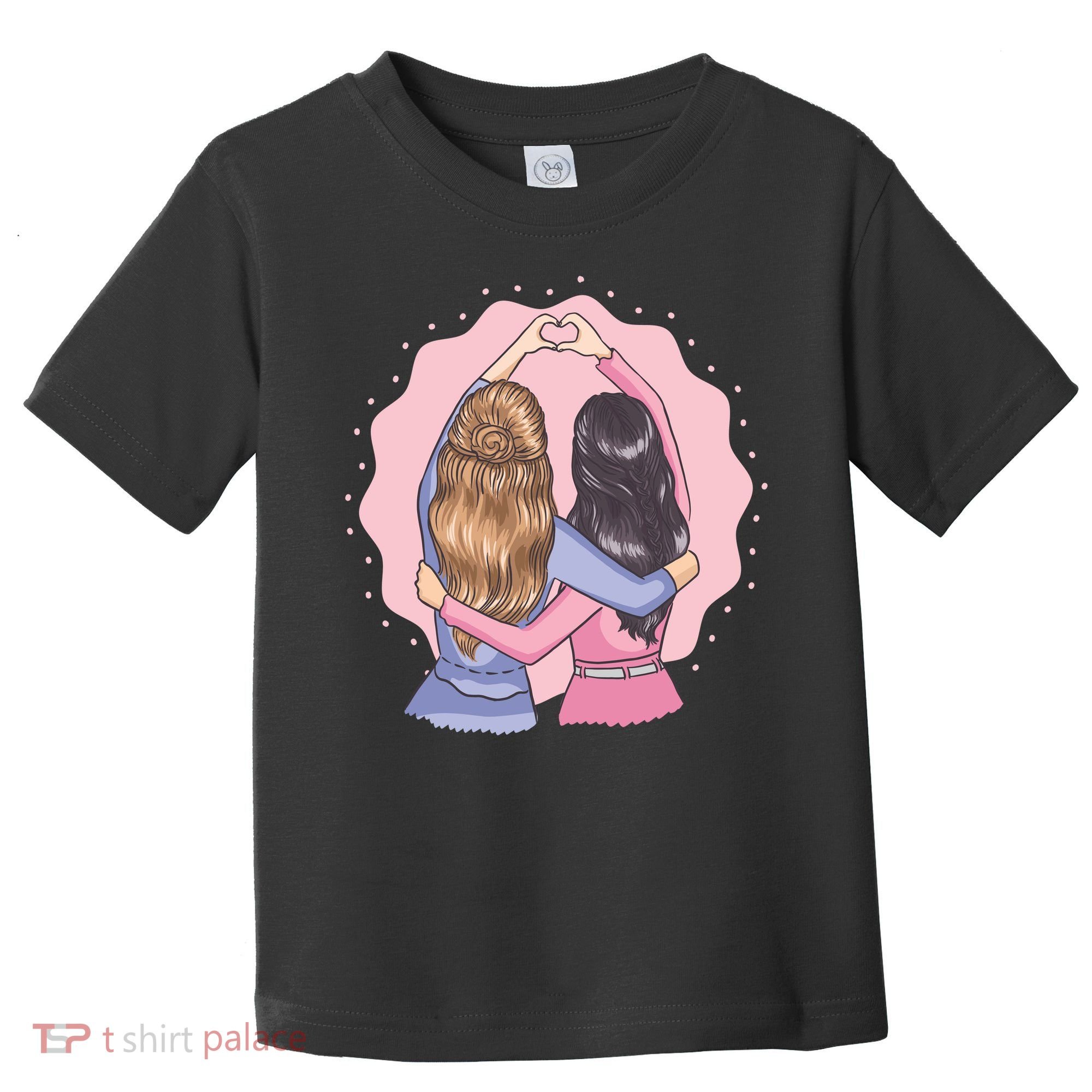 Best Friends Heart Toddler T-Shirt