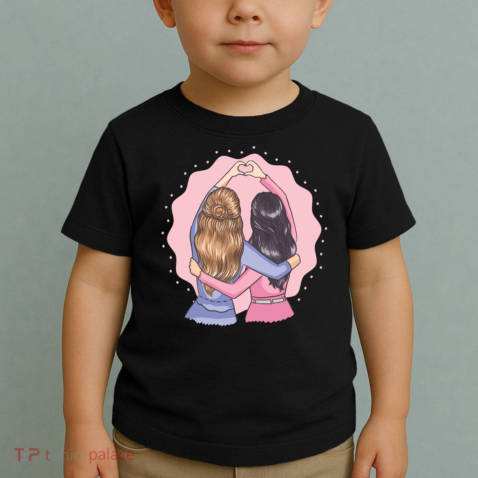 Best Friends Heart Toddler T-Shirt