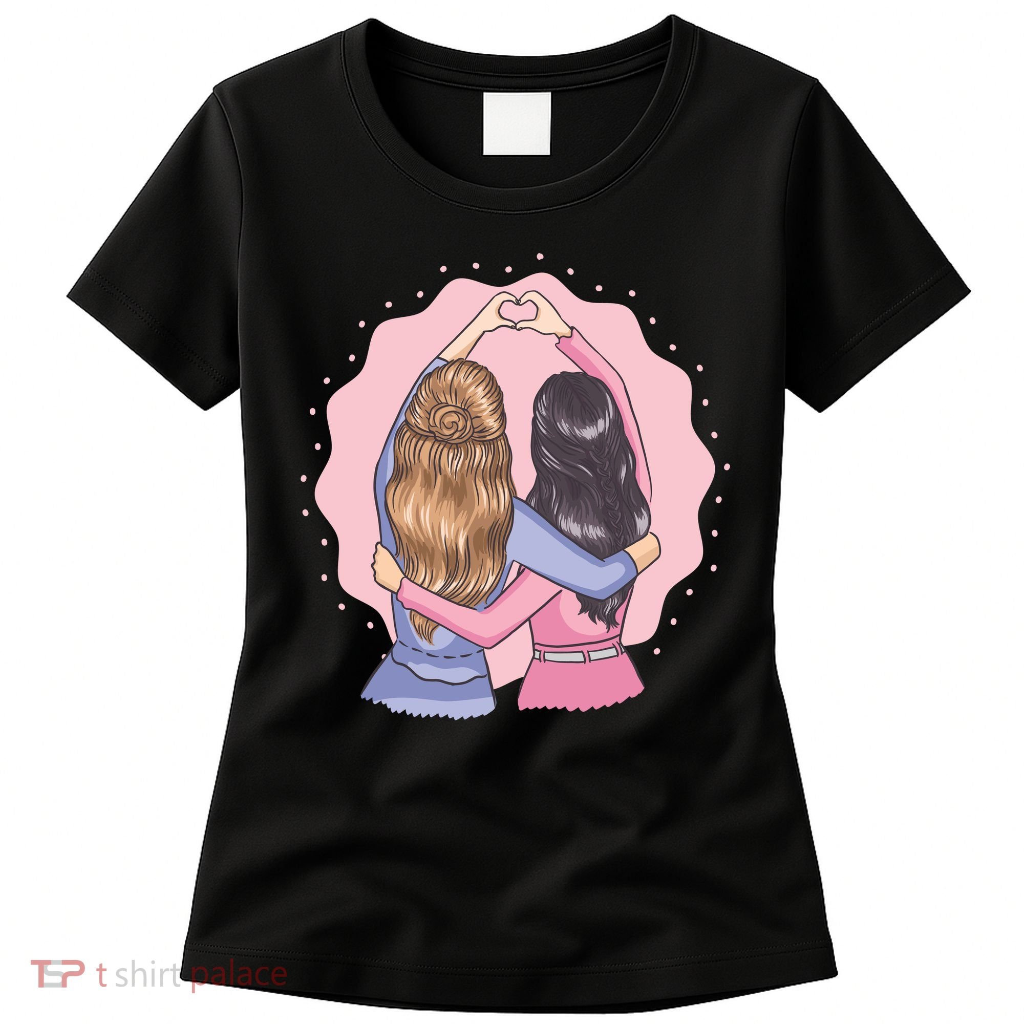 Best Friends Heart Women's T-Shirt