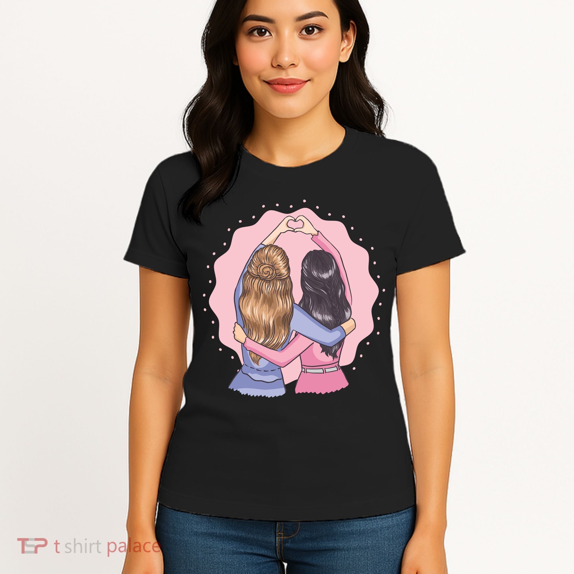 Best Friends Heart Women's T-Shirt