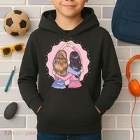 Best Friends Heart Kids Hoodie thumb 2
