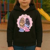 Best Friends Heart Kids Hoodie thumb 3