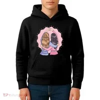 Best Friends Heart Kids Hoodie thumb 4