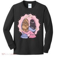 Best Friends Heart Kids Long Sleeve Shirt thumb 0