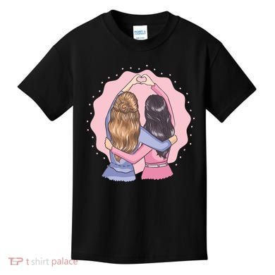 Best Friends Heart Kids T-Shirt