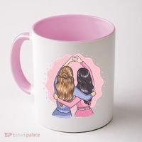 Best Friends Heart Coffee Mug thumb 0