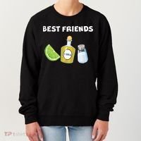 Best Friends Lime Tequila Salt Women's Sweatshirt thumb 0