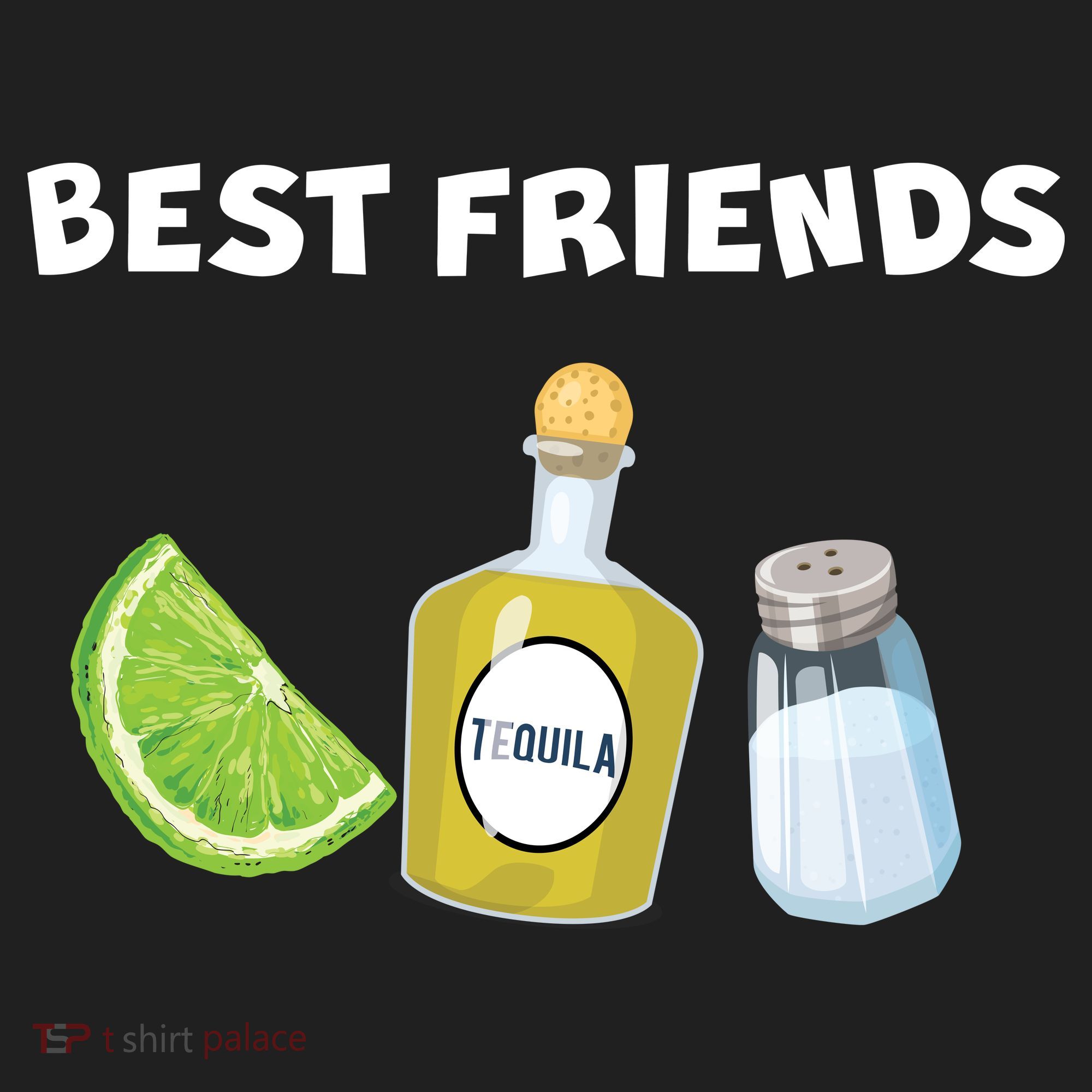 Best Friends Lime Tequila Salt Women's Sweatshirt