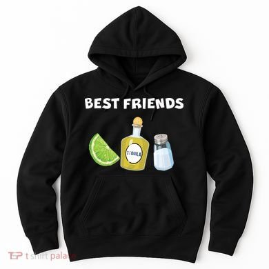 Best Friends Lime Tequila Salt Hoodie