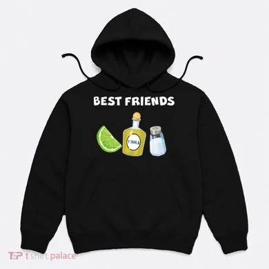 Best Friends Lime Tequila Salt Hoodie