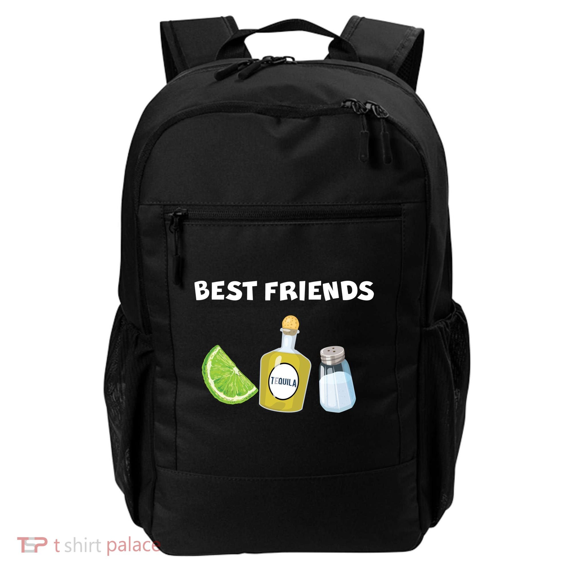 Best Friends Lime Tequila Salt Backpack