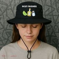 Best Friends Lime Tequila Salt Bucket Hat thumb 3