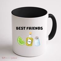 Best Friends Lime Tequila Salt Coffee Mug thumb 1