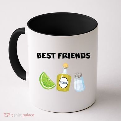 Best Friends Lime Tequila Salt Coffee Mug