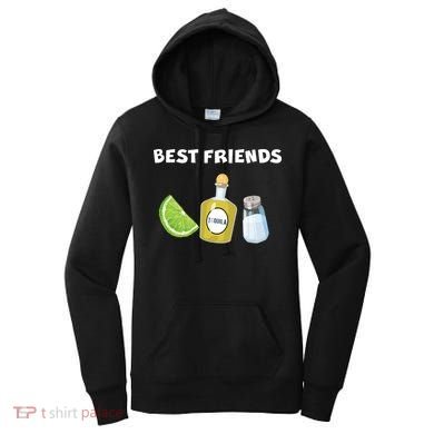 Best Friends Lime Tequila Salt Women's Hoodie