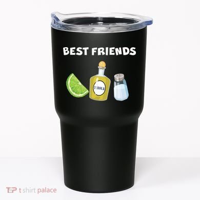 Best Friends Lime Tequila Salt Tumbler
