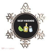 Best Friends Lime Tequila Salt Ornament thumb 0
