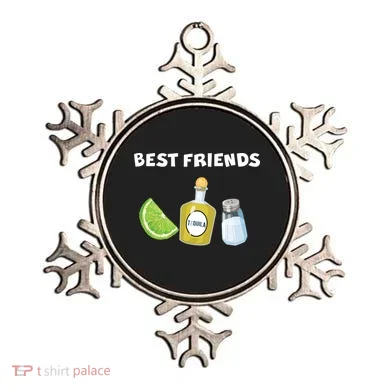 Best Friends Lime Tequila Salt Ornament