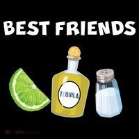 Best Friends Lime Tequila Salt Ornament thumb 1