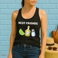 Best Friends Lime Tequila Salt Women's Tank Top thumb 2
