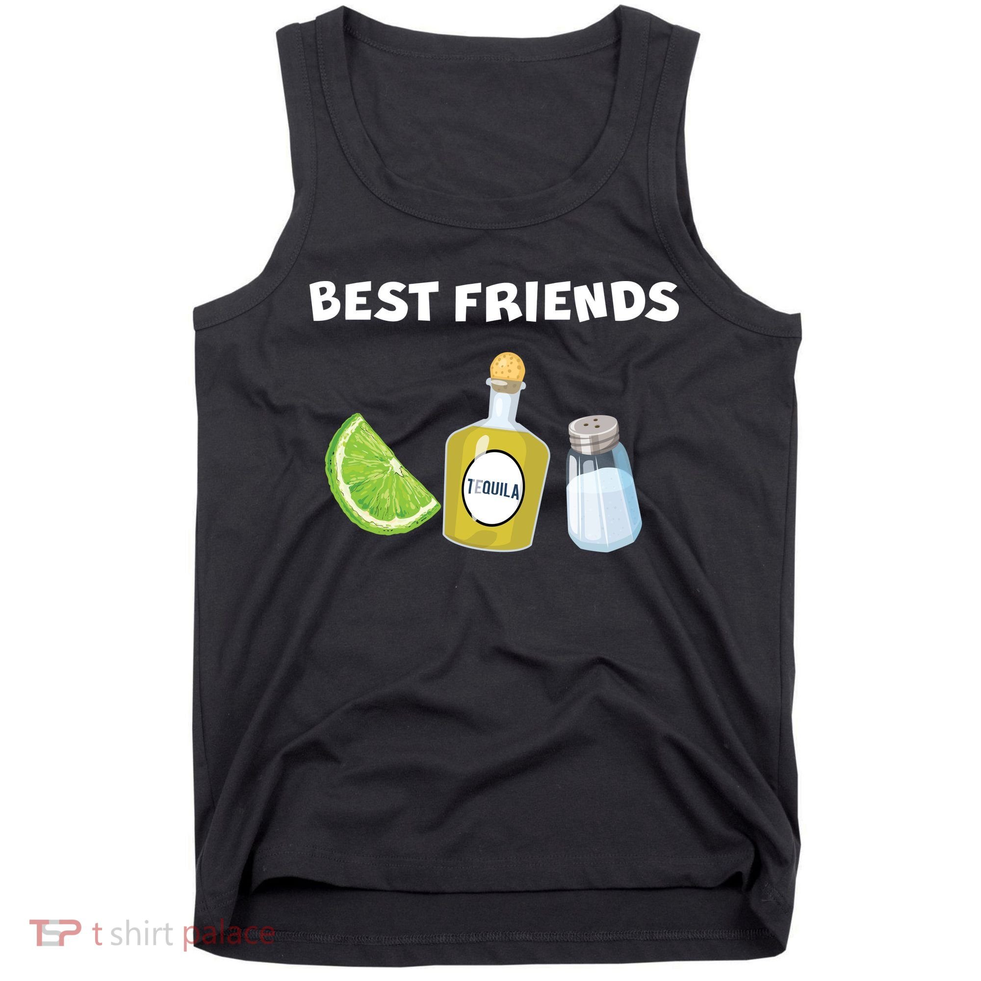 Best Friends Lime Tequila Salt Tank Top