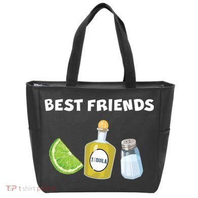 Best Friends Lime Tequila Salt Tote Bag