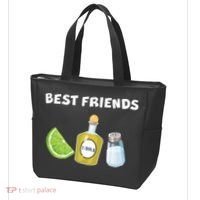Best Friends Lime Tequila Salt Tote Bag thumb 3