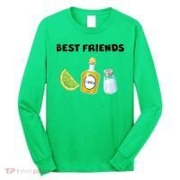 Best Friends Lime Tequila Salt Long Sleeve Shirt thumb 0