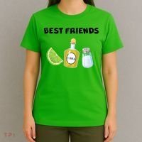 Best Friends Lime Tequila Salt T-Shirt thumb 4