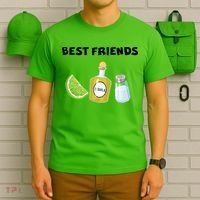 Best Friends Lime Tequila Salt T-Shirt thumb 6