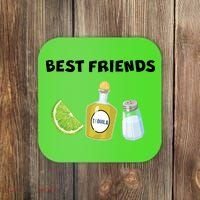 Best Friends Lime Tequila Salt Coaster thumb 0