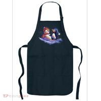 Best Friends Snowman and Penguin Apron thumb 0