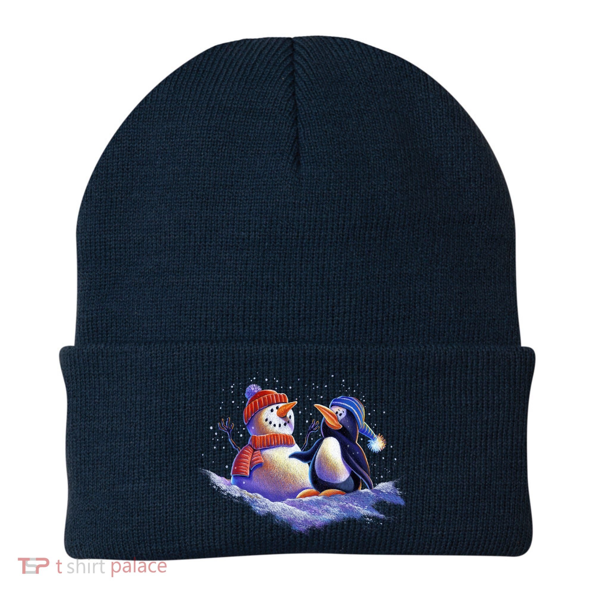 Best Friends Snowman and Penguin Beanie