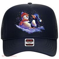 Best Friends Snowman and Penguin Hat thumb 0